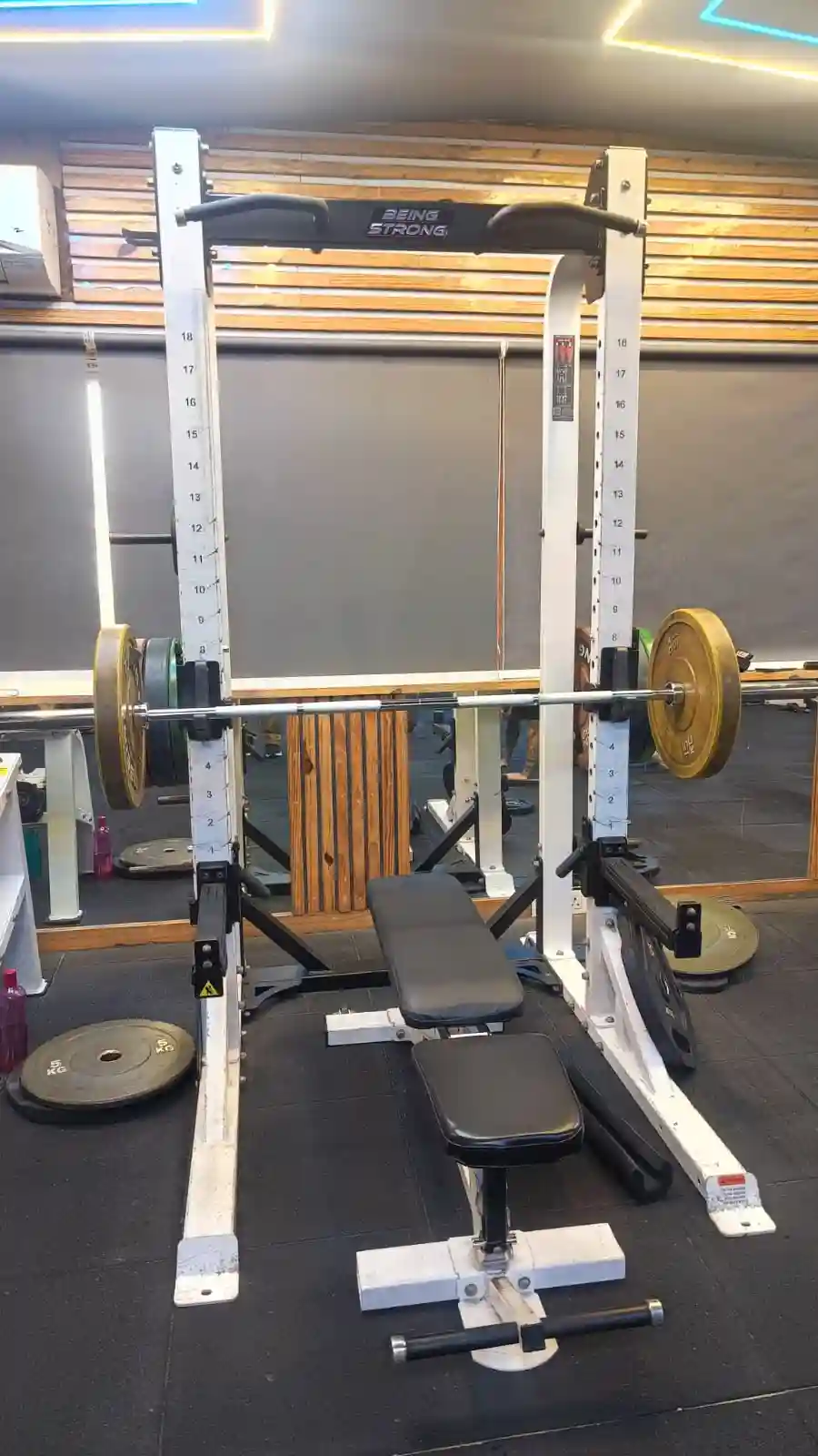 Olympic Bench Press Station